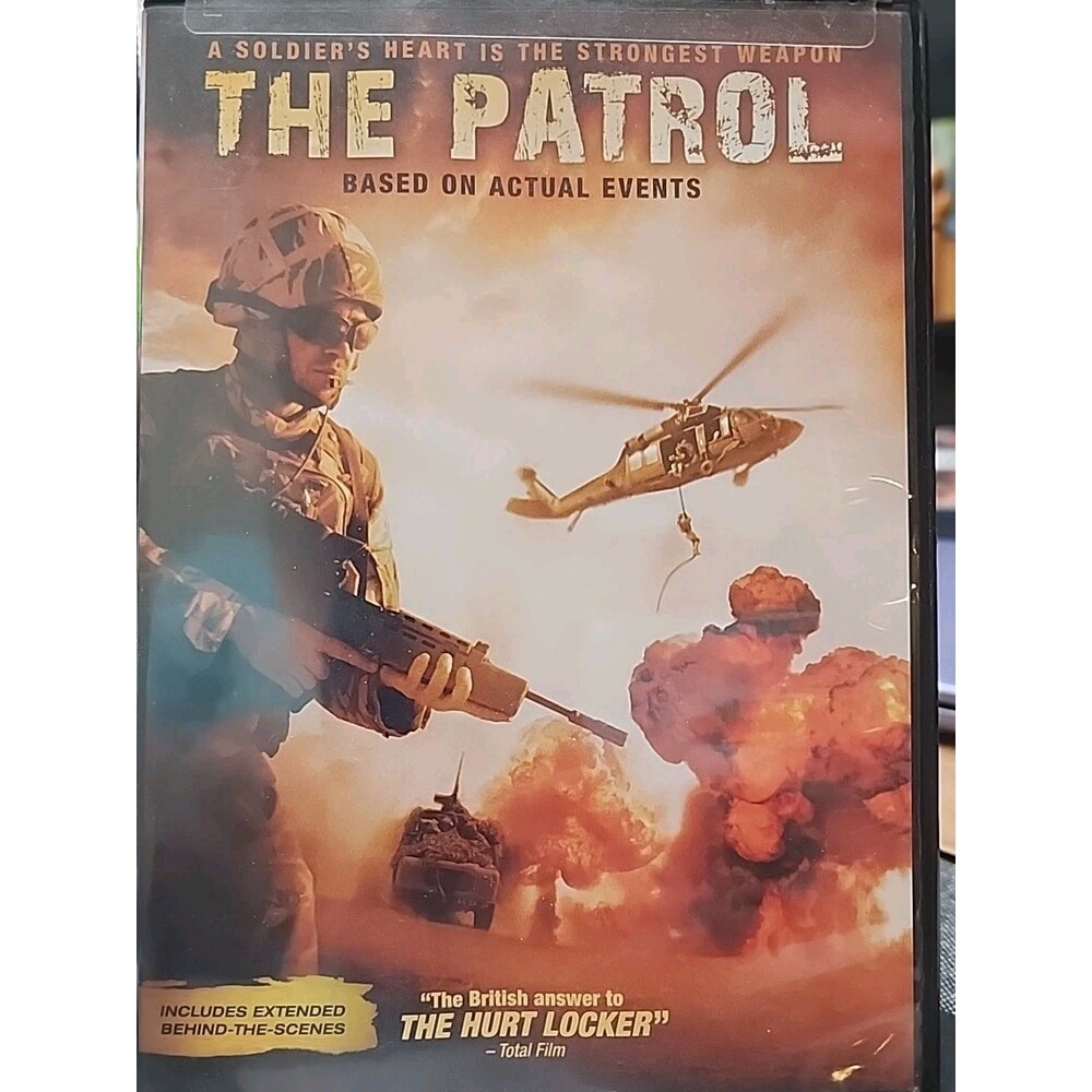 The Patrol DVD 2013 British War Film Ben Righton Extended Features